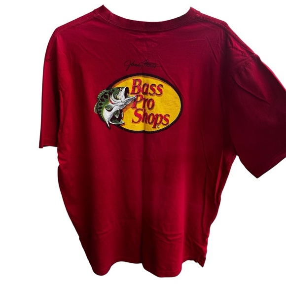 Bass Pro Shops Men’s Large (L) Red graphic Short Sleeve Tee T-Shirt Streetwear - Picture 2 of 5